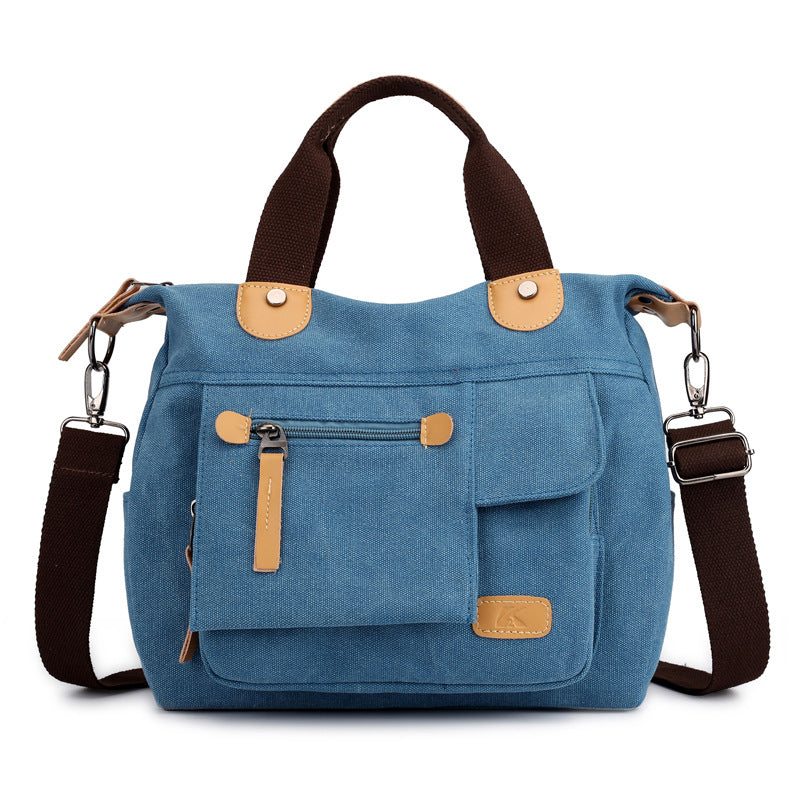 Retro Canvas Umhängetasche | LuxeStyle