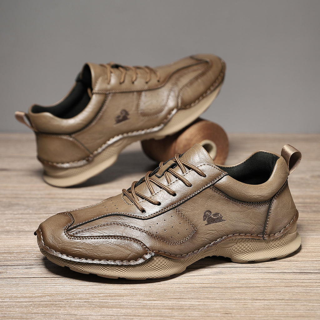 Herren Leder-Sneaker – Bild 4 | LuxeStyle