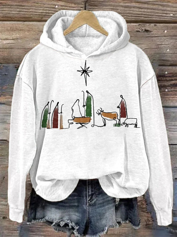 3D Digitaldruck Hoodie für Damen