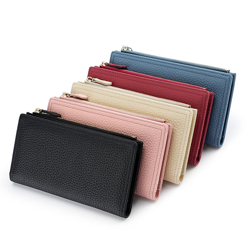 Weibliches Kuhleder Anti-Diebstahl-Longwallet – Bild 9 | LuxeStyle
