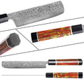 Damastmesser mit Wabenharzgriff | LuxeStyle