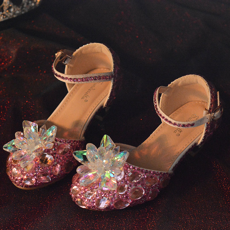 Prinzessinnen-Schuhe mit Glitzer und kleinem Absatz – Bild 5 | LuxeStyle