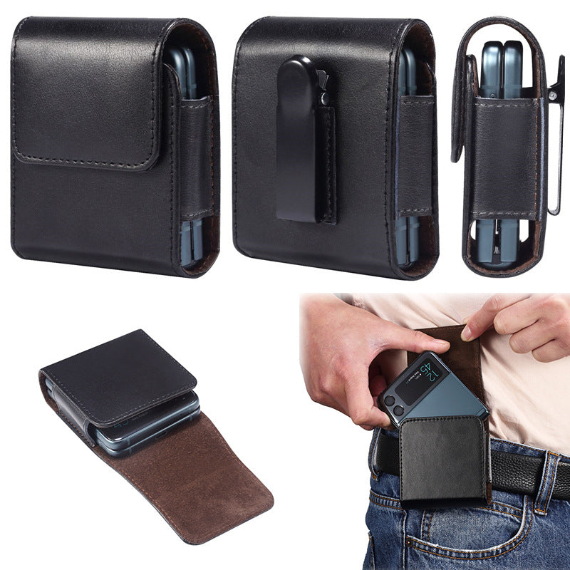Leder-Gürteltasche für Falt-Smartphones – Bild 5 | LuxeStyle