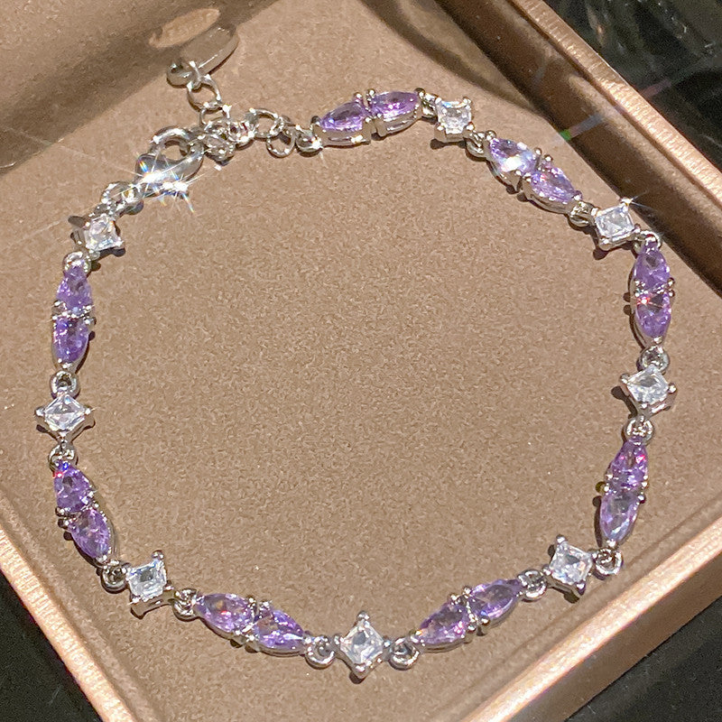 Rhombus Zirkonia Armband