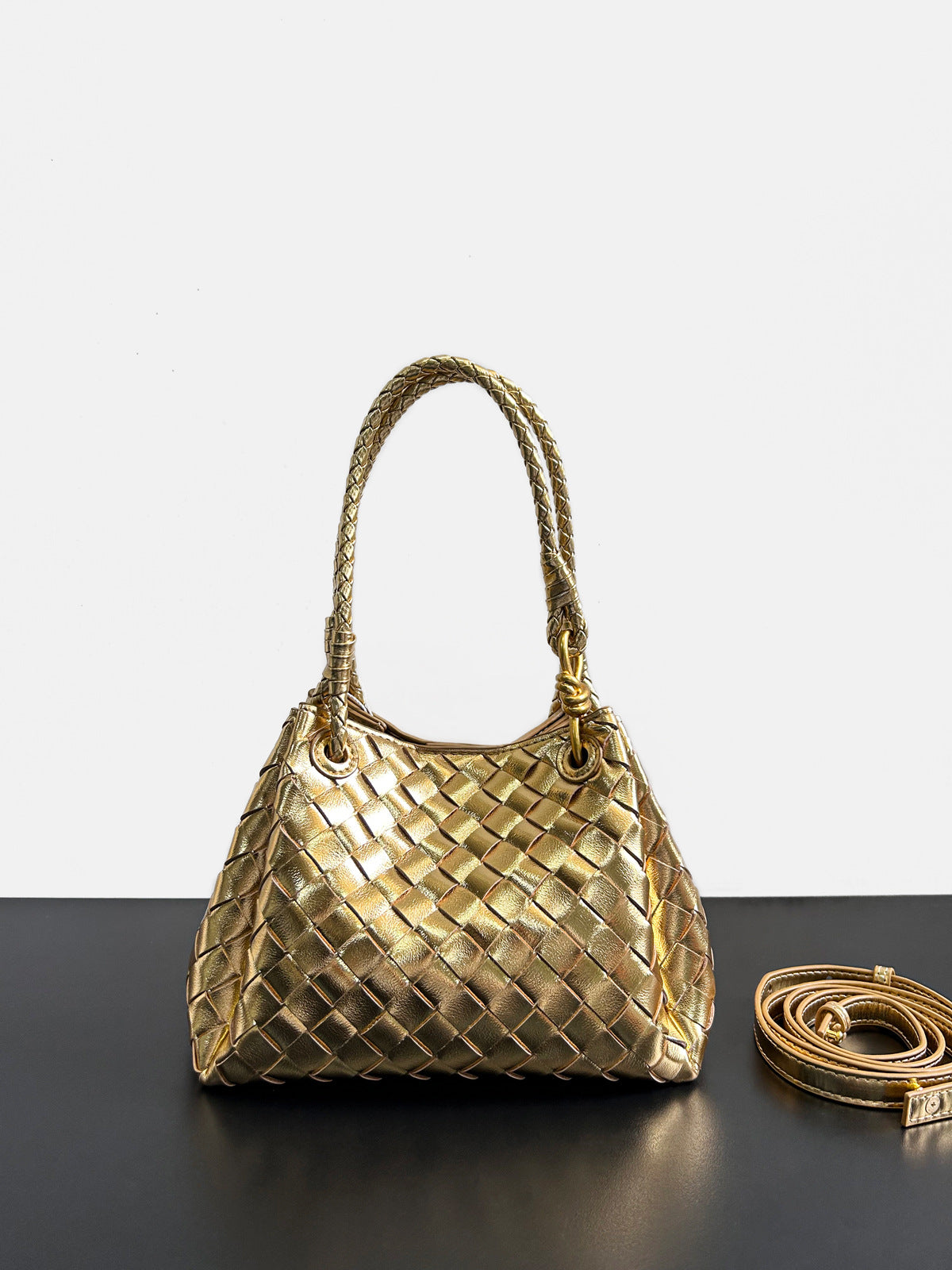Geflochtene Ledertasche | LuxeStyle