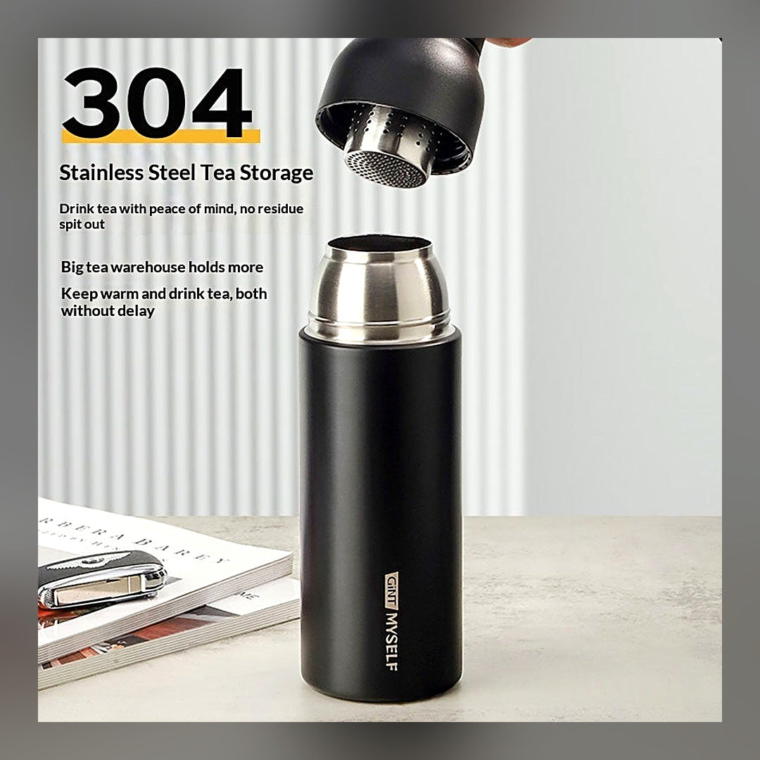 LuxeStyle-Edit · Edelstahl-Trinkflasche «Hydro» 570 ml