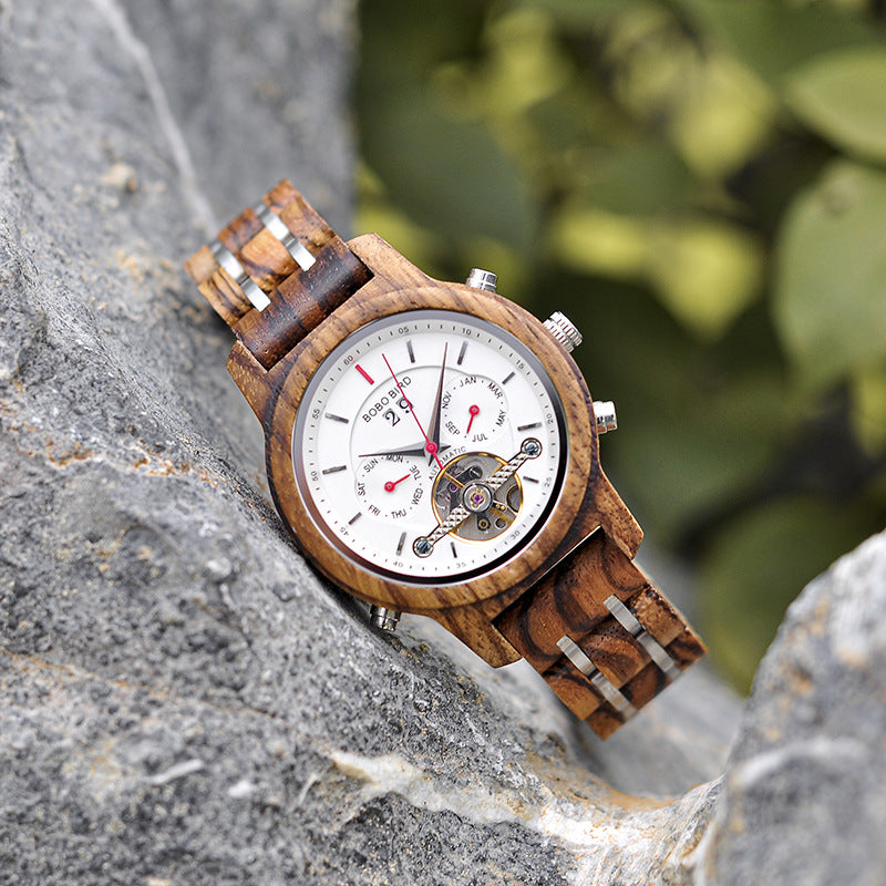 Holz-Armbanduhr Classic
