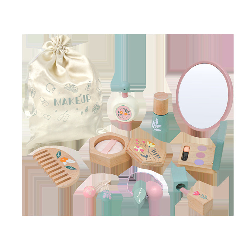 Kindermake-up-Set mit grüner Tasche – Bild 6 | LuxeStyle