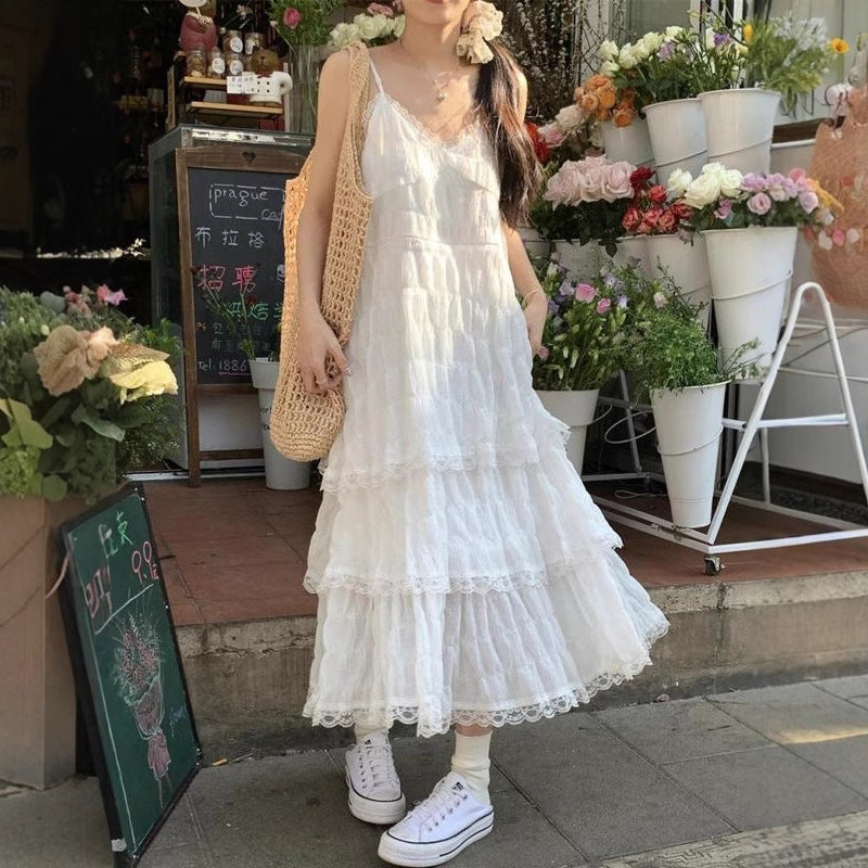 Strand-Maxikleid «Bali» – luftiges Stufenkleid