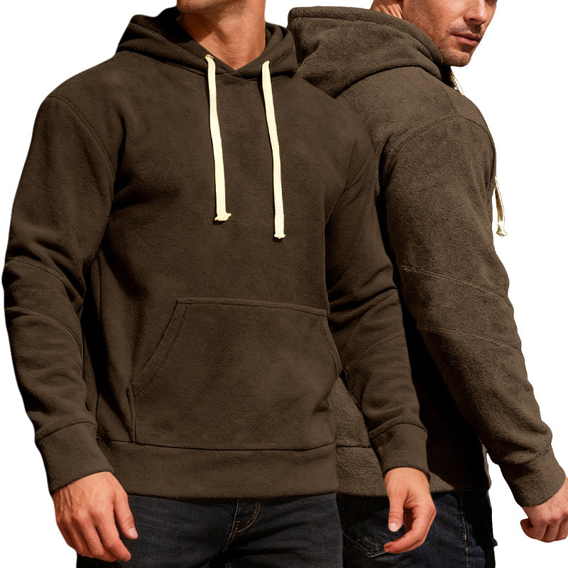 Herren Hoodie mit lockerer Passform und Taschen