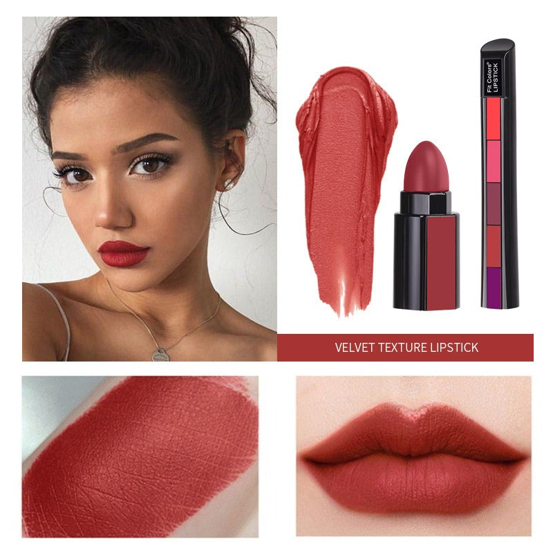 Matte Samt Lippenstift-Set (10 Farben) – Ansicht 8