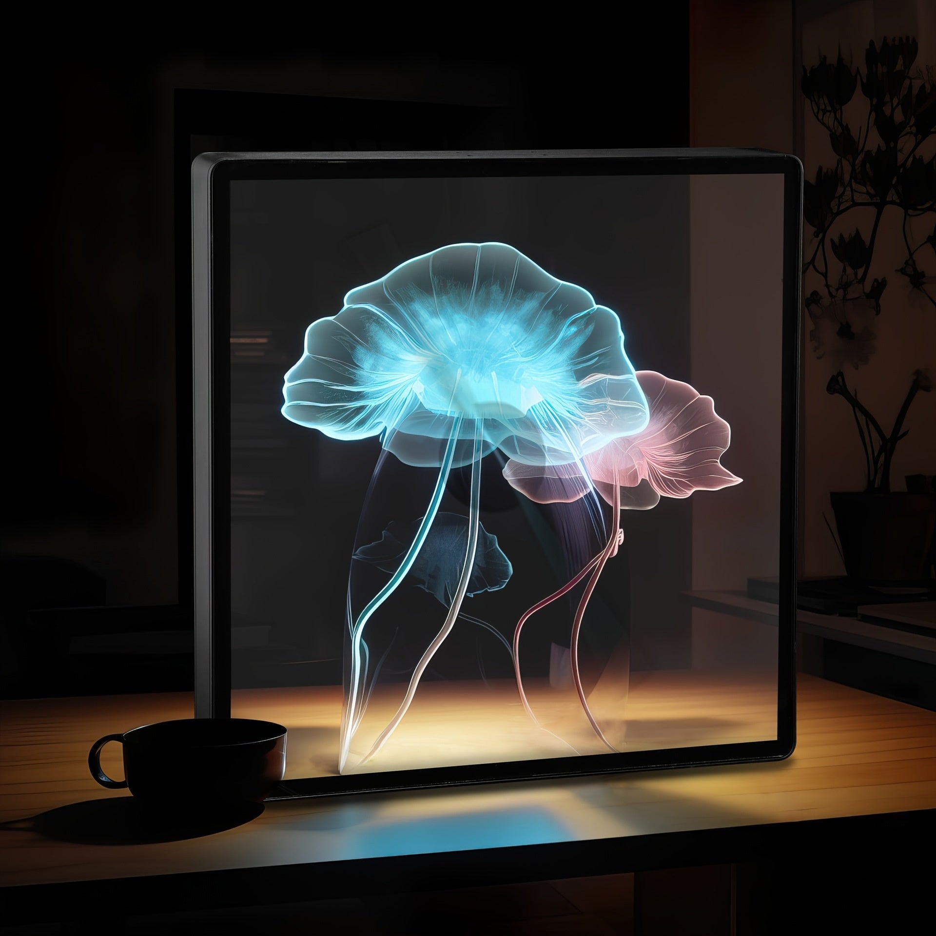 Nacktes Auge 3D-Holografischer Projektor