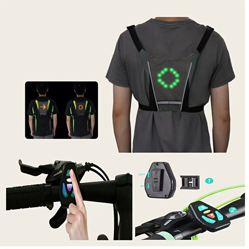 LED-Sportweste für Outdoor-Aktivitäten