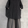 Japanisches Oversize-Shirt mit 3D-Effekt