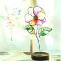 Handgefertigte bunte Pflanzen-Ornamente
