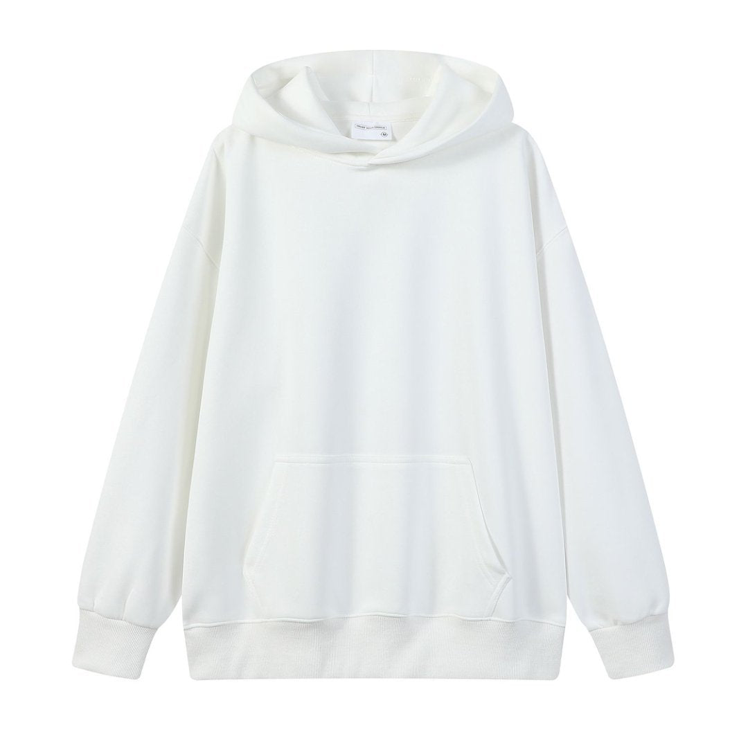 Lockerer Hoodie mit überschnittenen Schultern