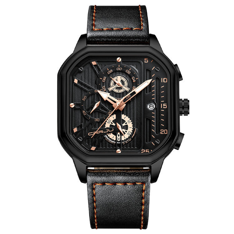 Gürtel Herrenuhr – Schlicht & Business-tauglich – Bild 4 | LuxeStyle