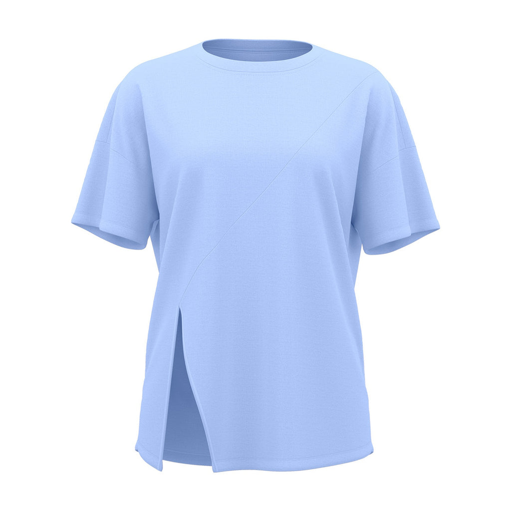 Loose-Fit Tunic mit kurzen Ärmeln