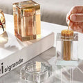 Kristallglas-Floss-Aufbewahrungsbox – klar, Champagner, grau – Bild 8 | LuxeStyle