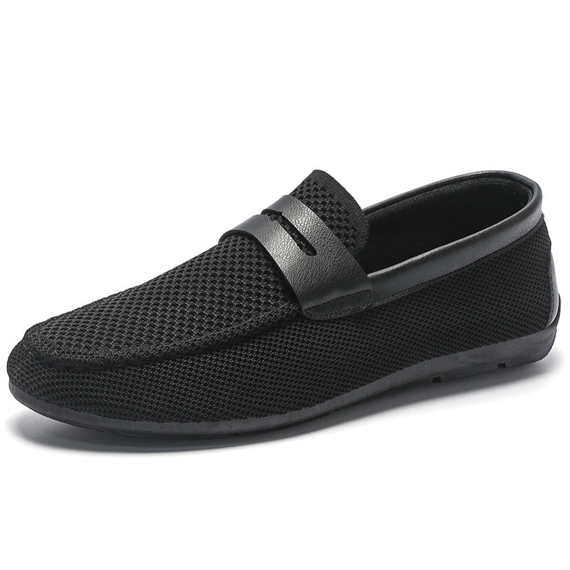 Herren Sommer Slip-On Mesh Freizeitschuhe