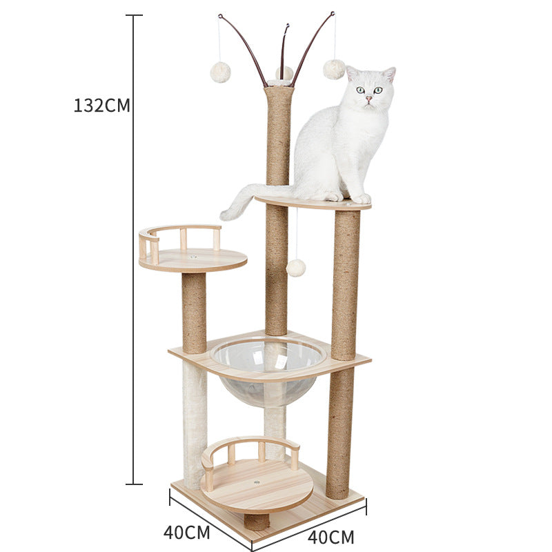 Katzen-Kratzbaum «Space Capsule»