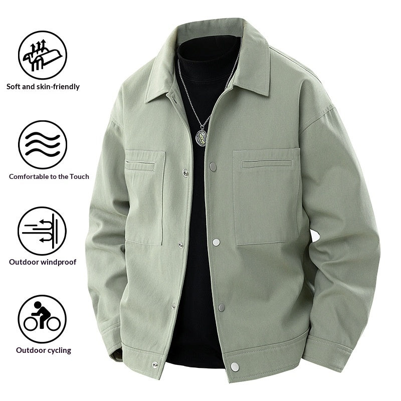 Freizeitjacke mit Reverskragen