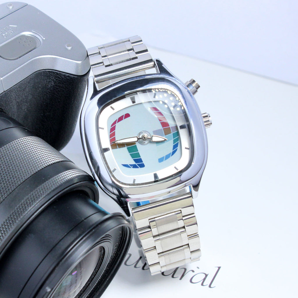 Retro Fashion Herren Digital-Zeigeruhr