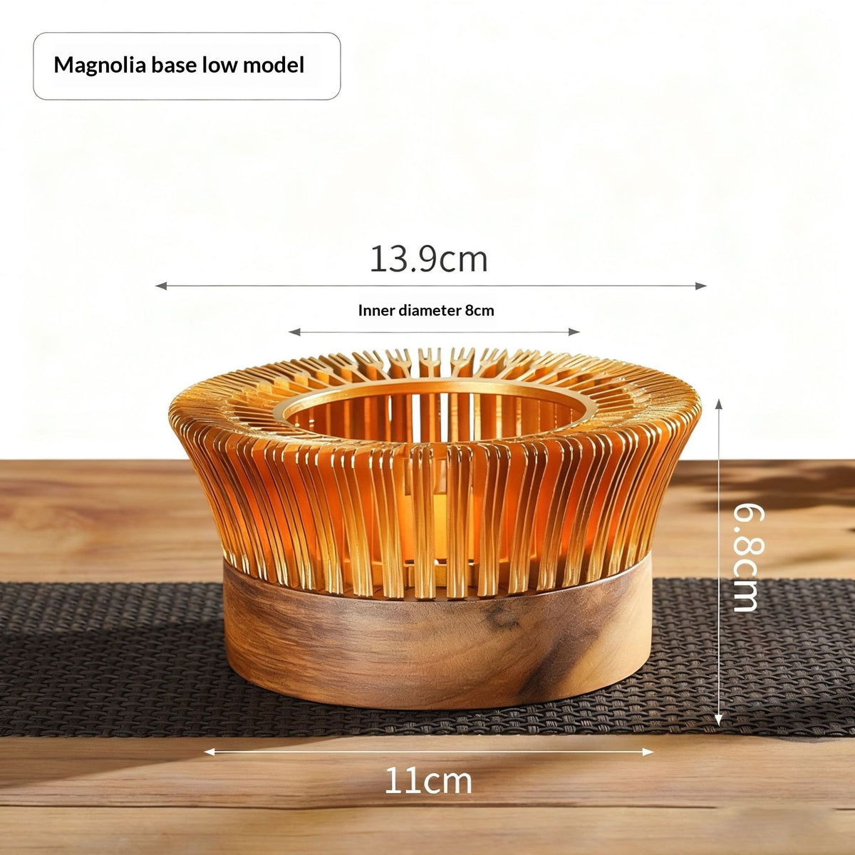 Teewärmer aus Aluminiumlegierung, Gold | LuxeStyle