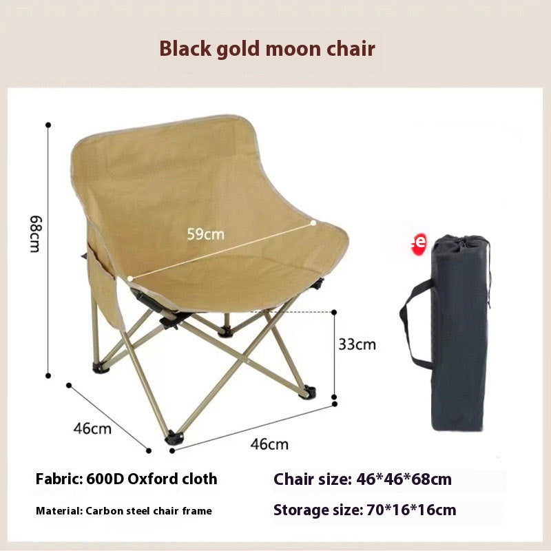 Faltbarer Outdoor-Stuhl – Bild 3 | LuxeStyle