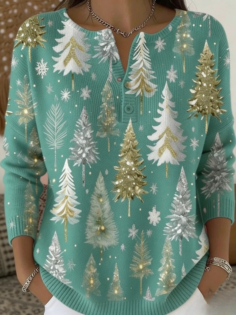Retro Polo-Pullover