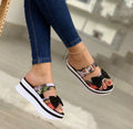 Sandalen mit Schleife und Plateau – Bild 6 | LuxeStyle