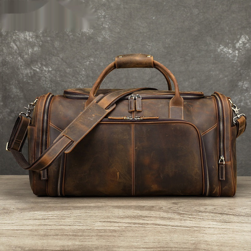 Reisetasche aus Crazy Horse Leder