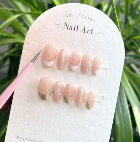 French Cherry Manicure Press-On Nägel – Bild 5 | LuxeStyle