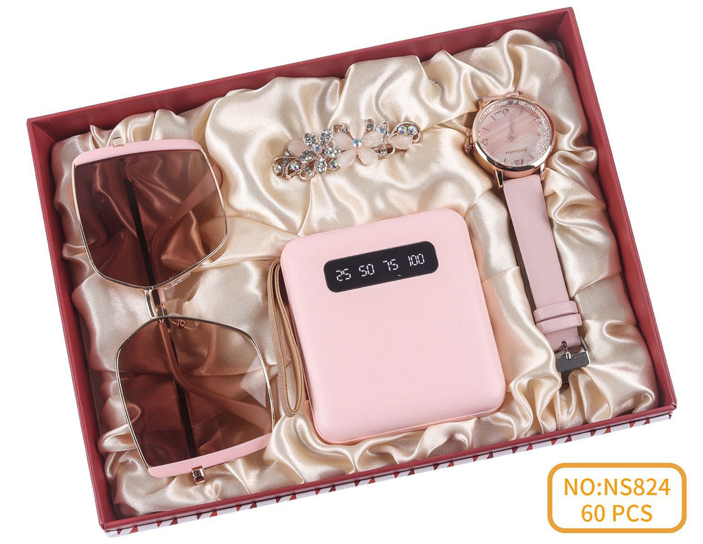 Geschenkset: Uhr, Sonnenbrille, Portemonnaie, Schlüsselanhänger – Bild 4 | LuxeStyle