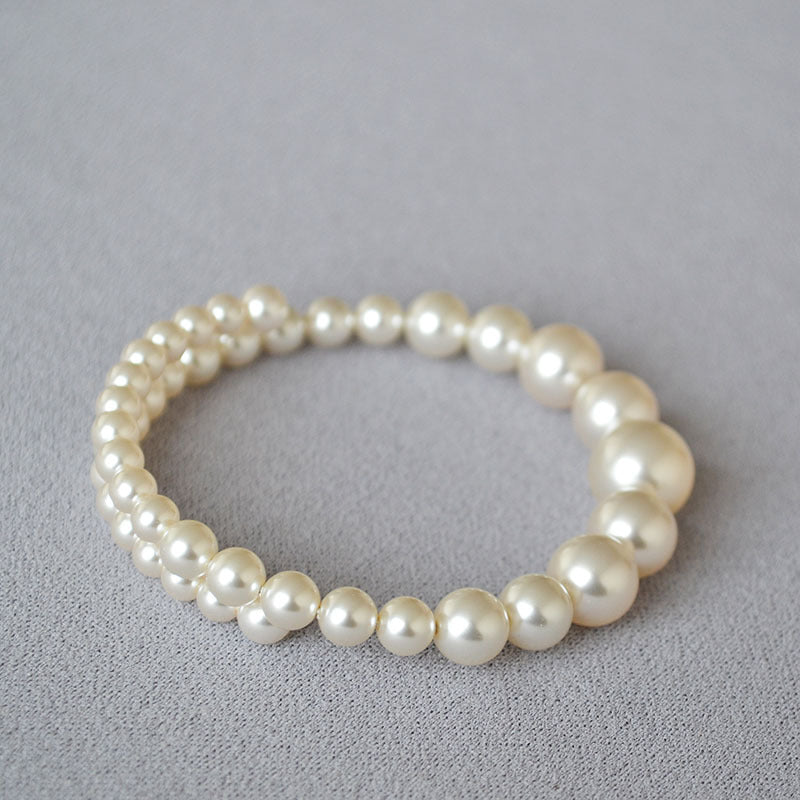 Perlen-Armband mit Farbverlauf