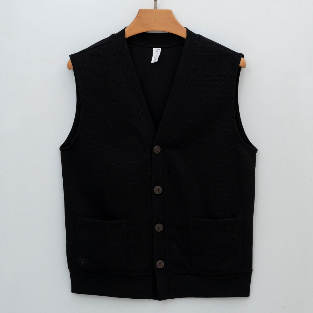 Herren Strick-Cardigan Weste