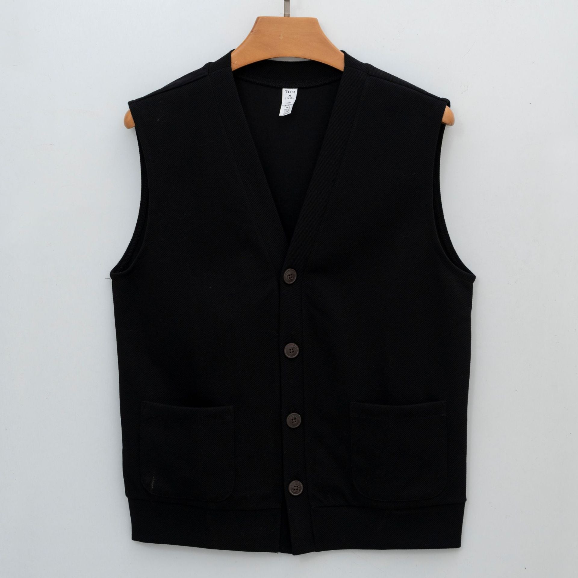 Herren Strick-Cardigan Weste