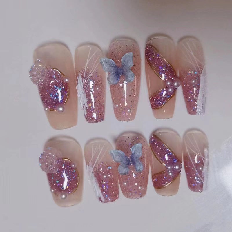 Camellia Serie – Abnehmbare Nagelsticker – Bild 10 | LuxeStyle