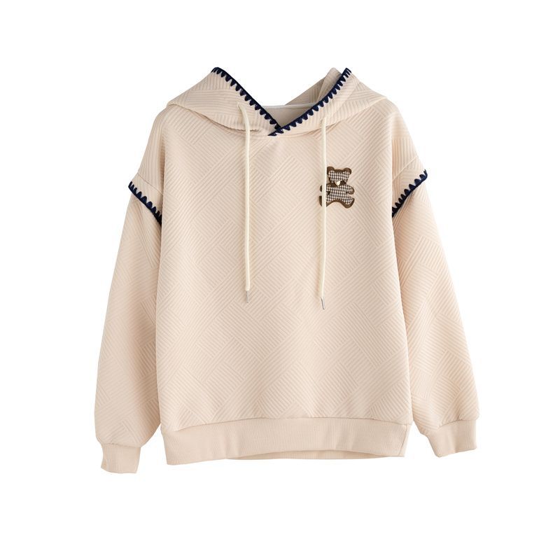 Kapuzen-Sweatshirt mit Stickerei