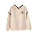 Kapuzen-Sweatshirt mit Stickerei – Bild 1 | LuxeStyle