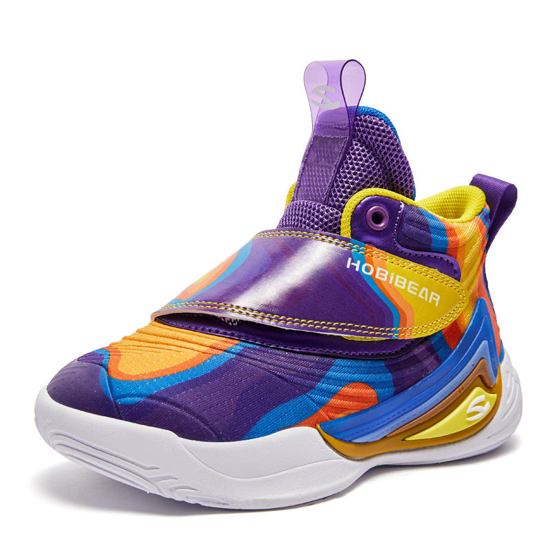 Kinder Basketball- & Freizeitschuhe mit Klett – Bild 3 | LuxeStyle