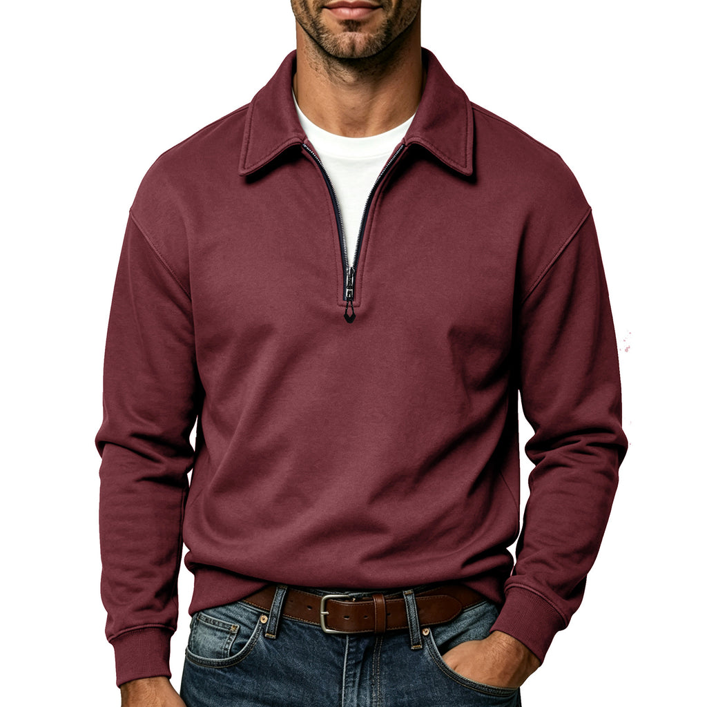 Herren Hoodie mit Reissverschluss | LuxeStyle