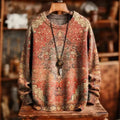 Retro Western Strick-Pullover für Herren