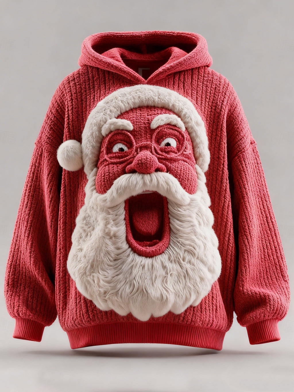 Freizeitpullover aus Polyester mit Print