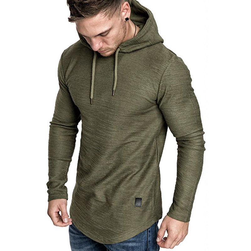 Herren Hoodie Sweatshirt – Langarm Slim Fit