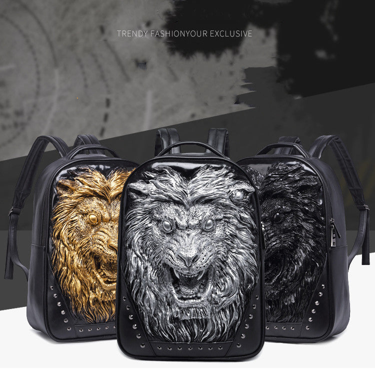 Rucksack mit Löwen-Gesicht – Bild 2 | LuxeStyle