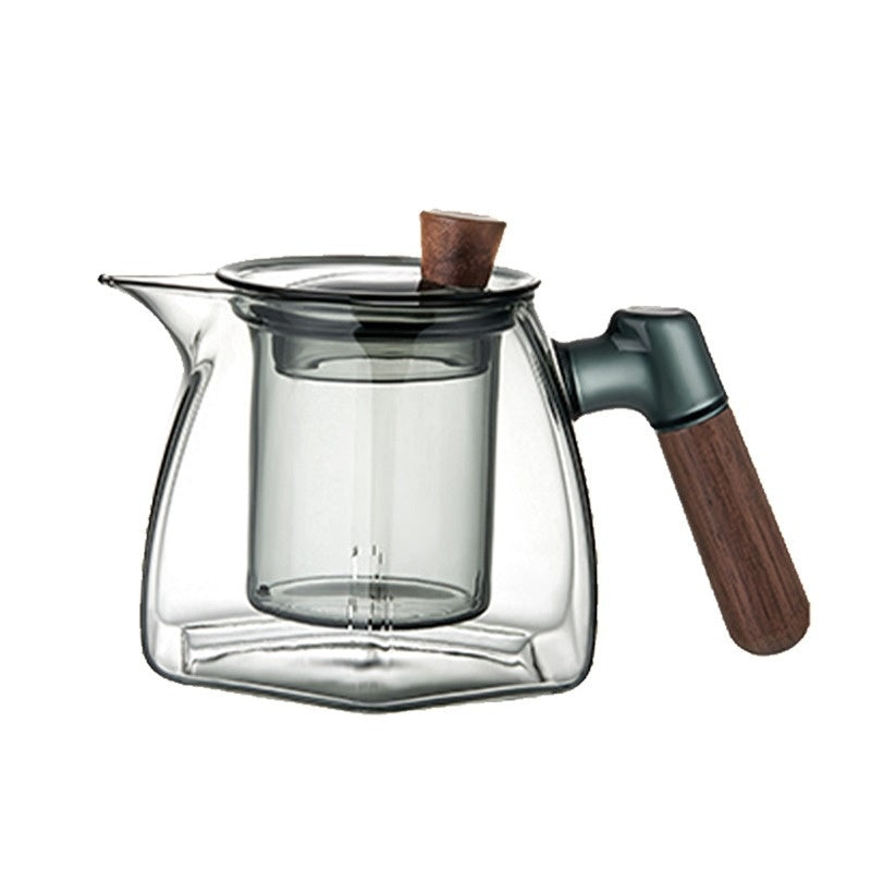 Teekannen-Set aus hitzebeständigem Glas