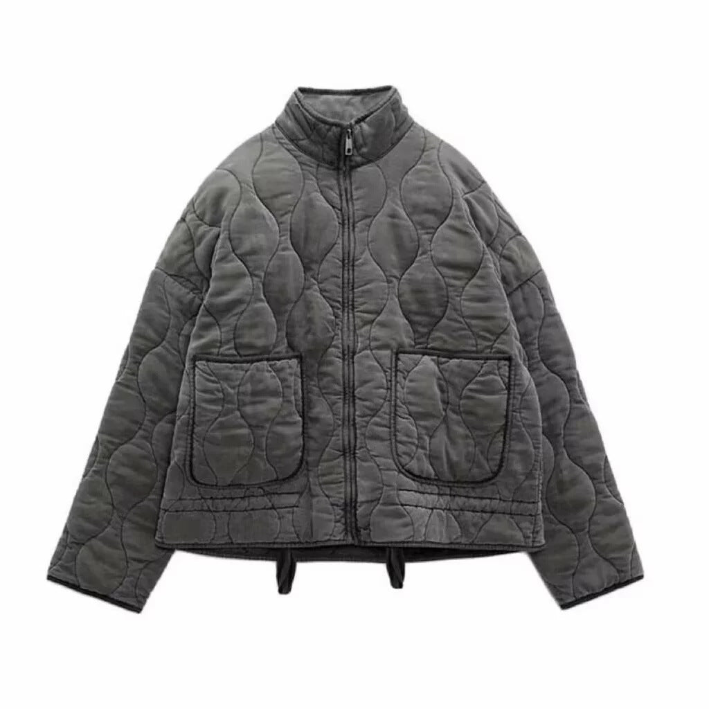 Gesteppte leichte Baumwolljacke – Bild 5 | LuxeStyle