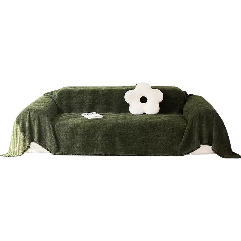 Wasserfester Sofaüberzug aus Fuzzy-Garn