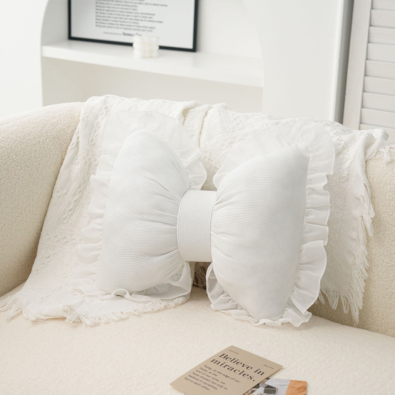 Minimalistisches Schleifen-Kissen – Bild 6 | LuxeStyle